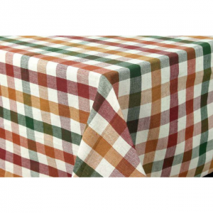 36x36" Cambridge Check Pattern Tablecloth