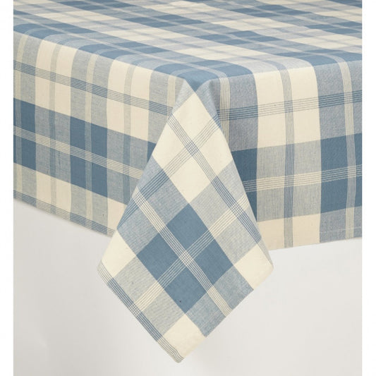 36x36" Meridian Check Pattern Tablecloth