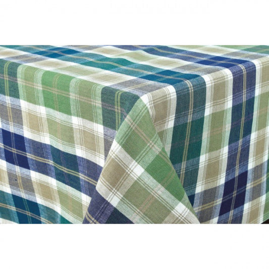 36x36" Sea Queen Check Pattern Tablecloth