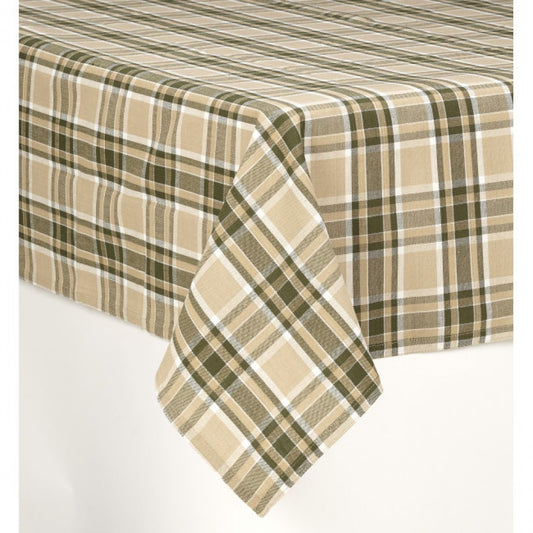 36x36" Tulsi Check Pattern Tablecloth