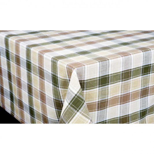 36x36" Tulip Check Pattern Tablecloth