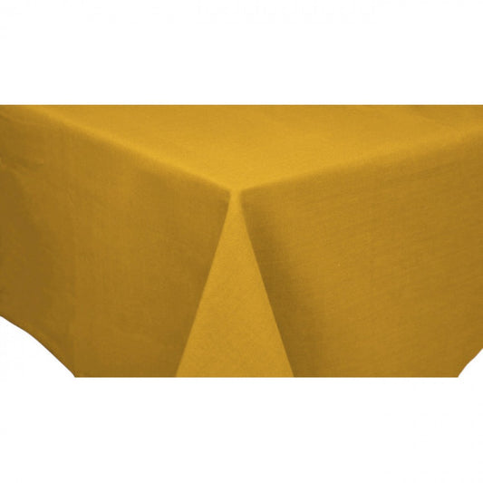 36x36" Mustard Yellow Tablecloth