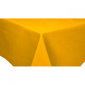52x52" Golden Yellow Tablecloth
