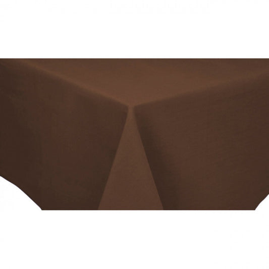 36x36" Chocolate Brown Tablecloth