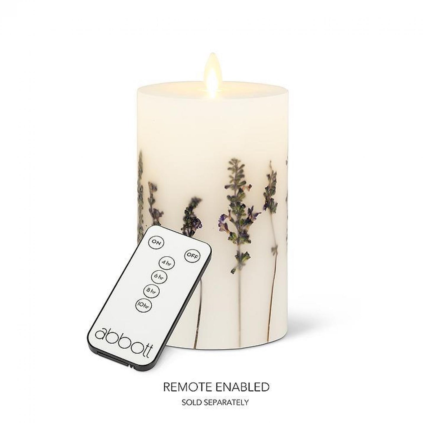 Flameless Reallite Lavender Candle