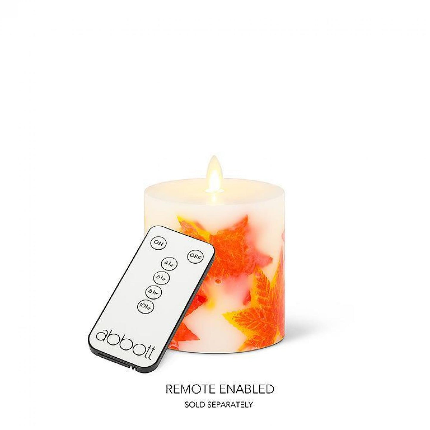 Reallite Maple Leaf Flameless Candle