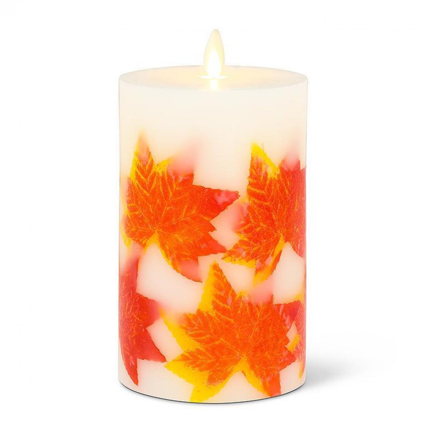 Reallite Flameless Maple Leaf Candle