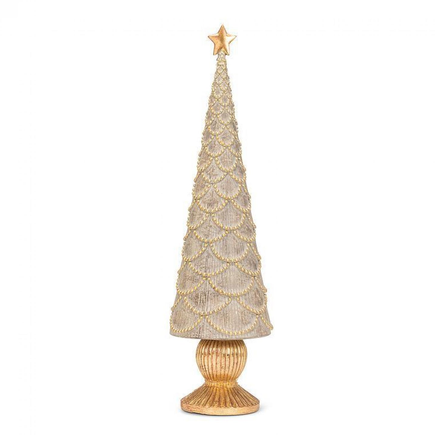 Gold Pedestal Tree Statuette