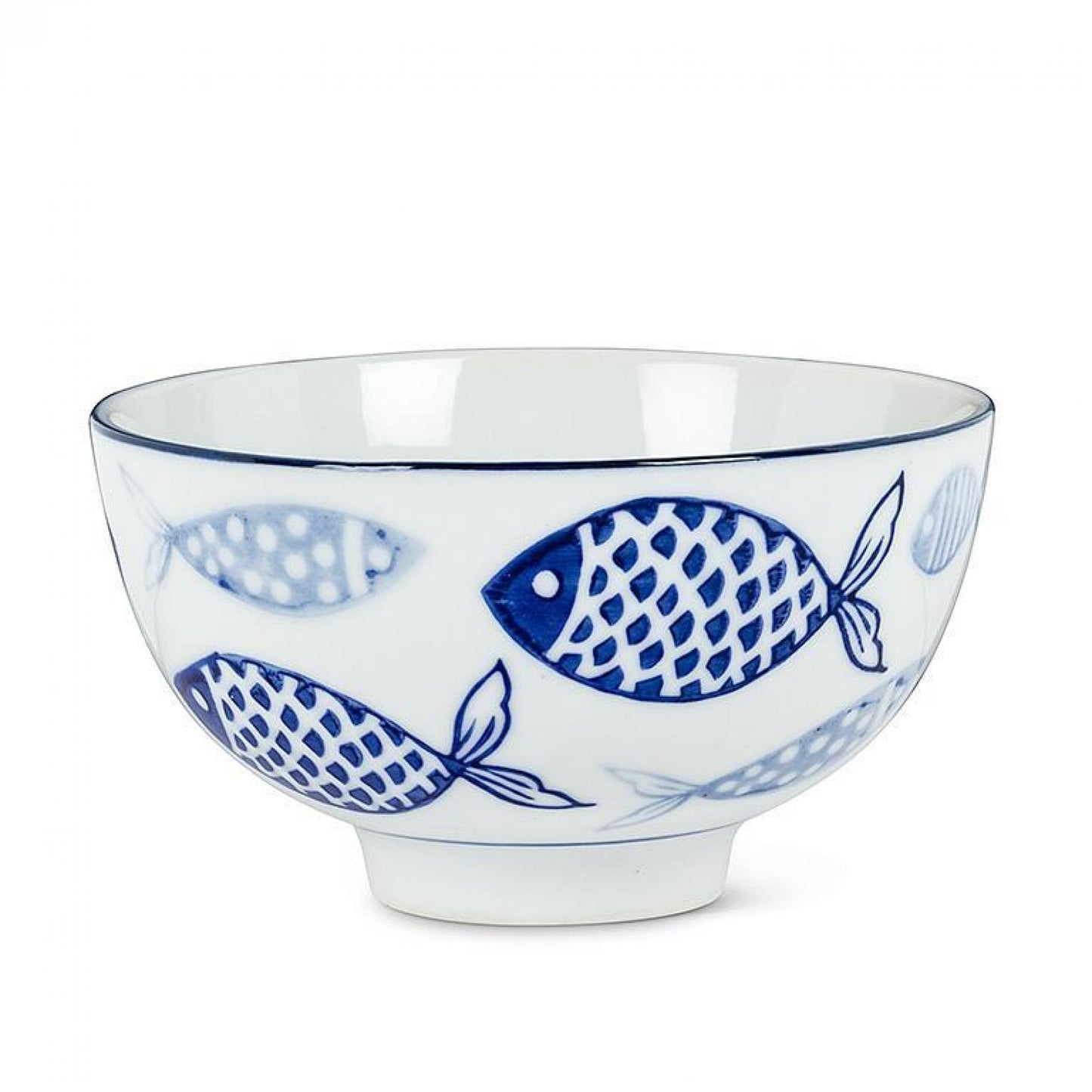 Fish Patterned Rice Bowl