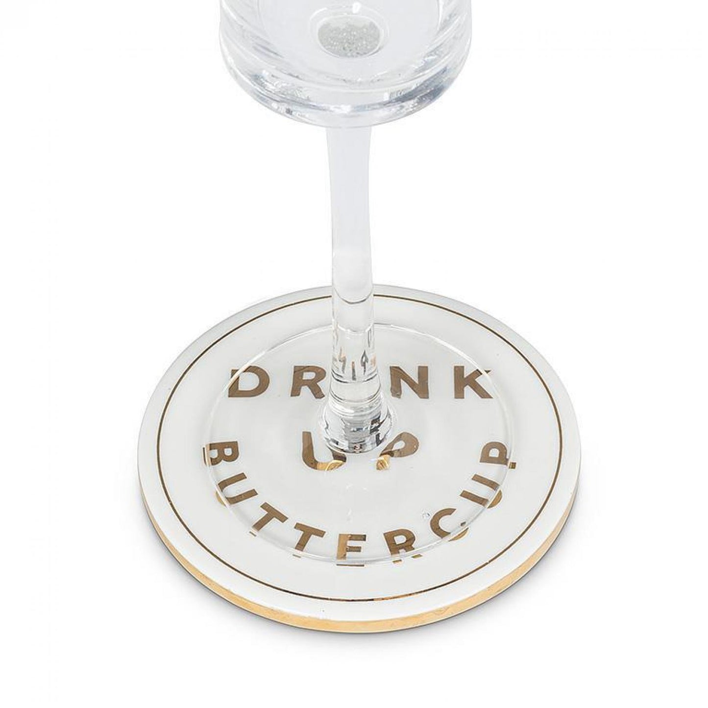 Drink Up Buttercup Coasters