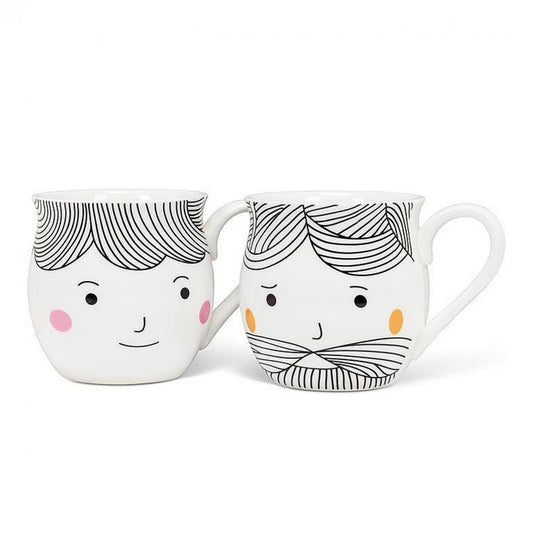 Set Of 2 His & Hers Mug