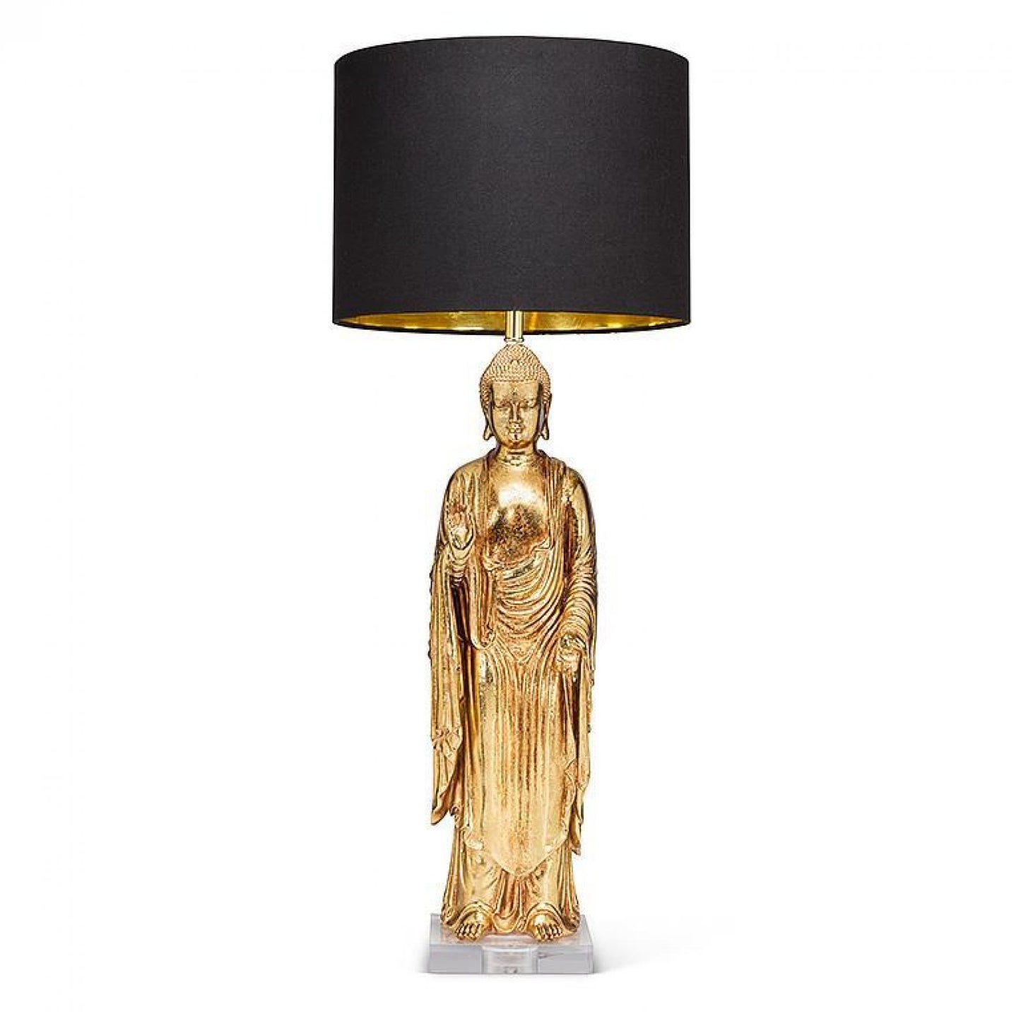 Standing Buddha Table Lamp