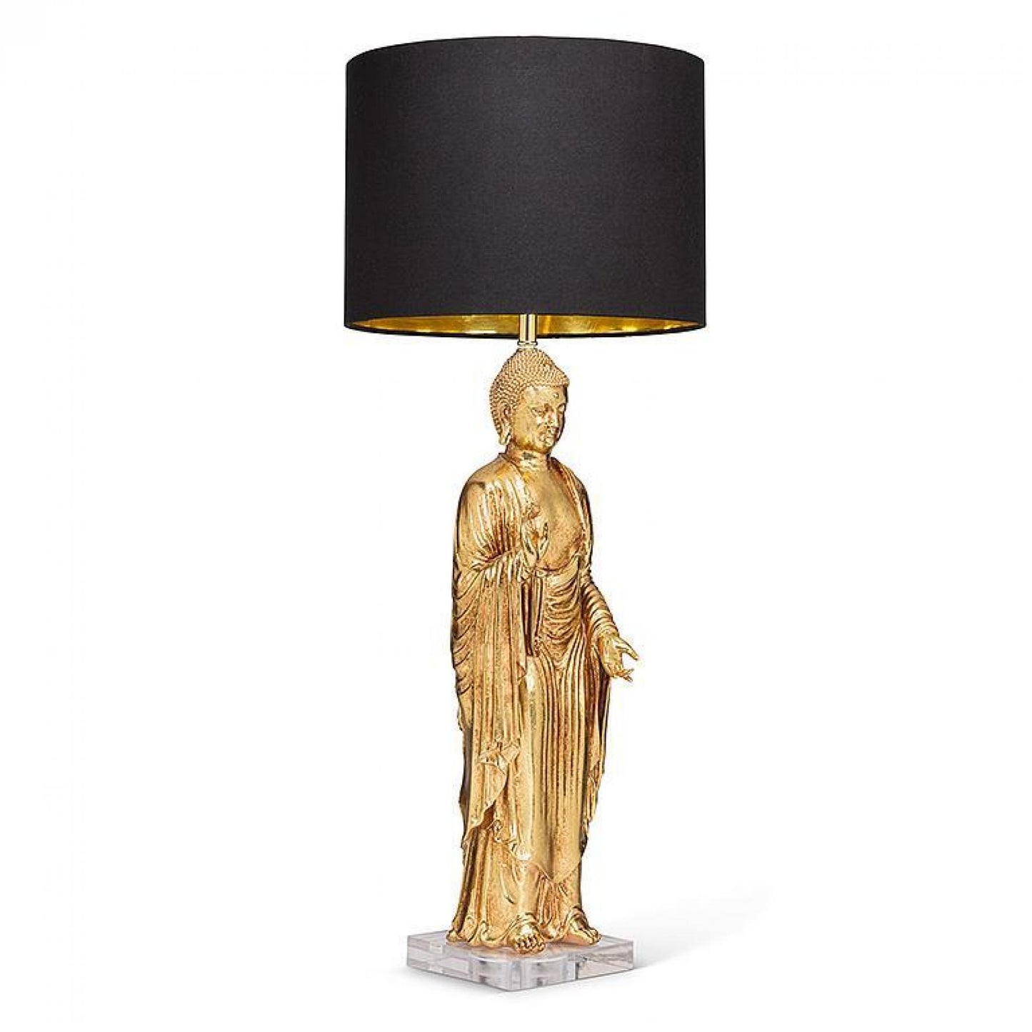 Standing Buddha Table Lamp