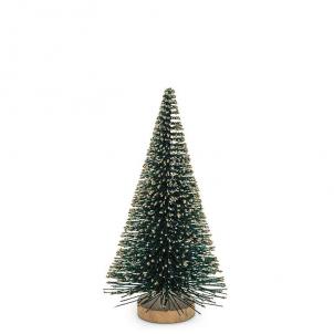 Brush Tree With Glitter Figurine