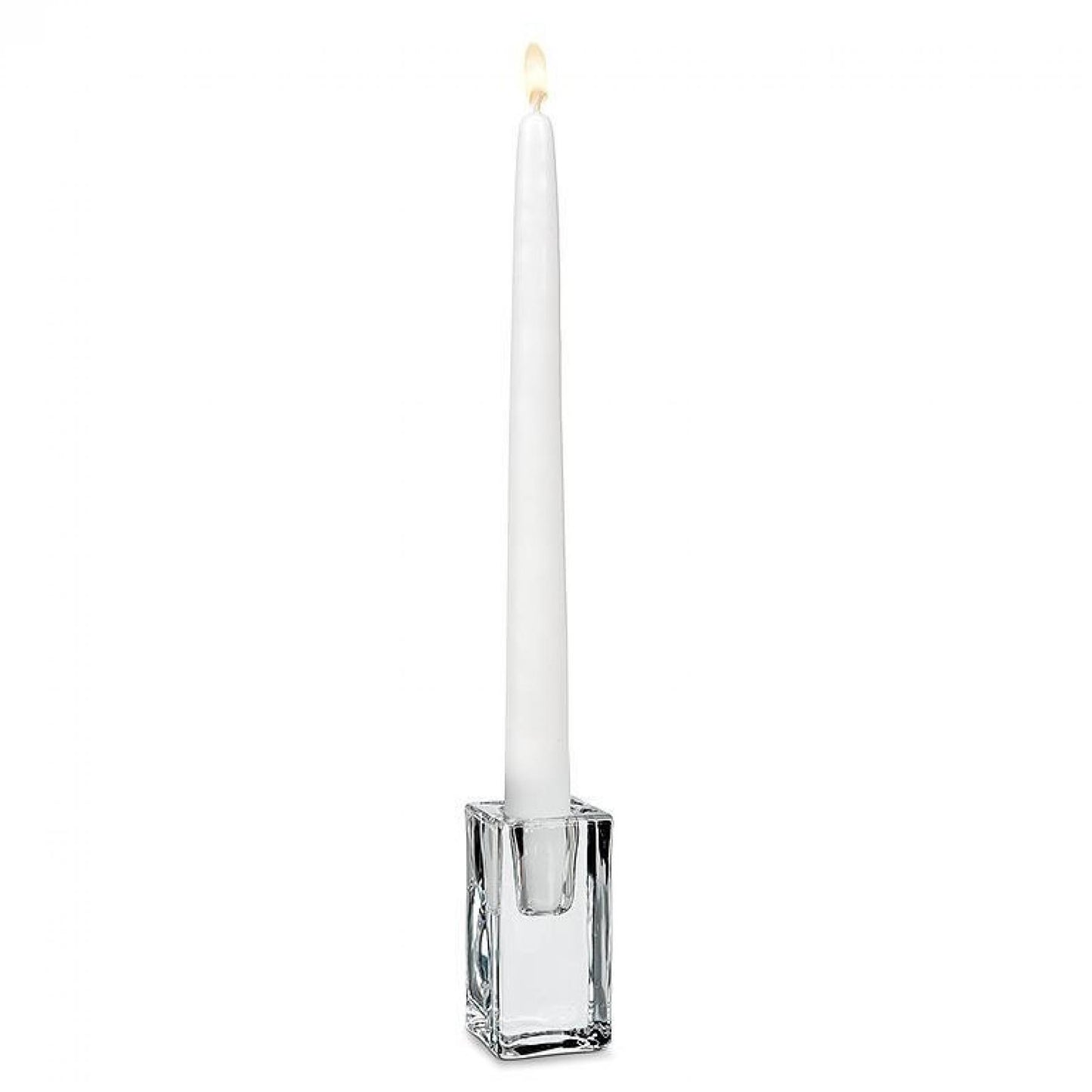 Clear Taper Candle Holder