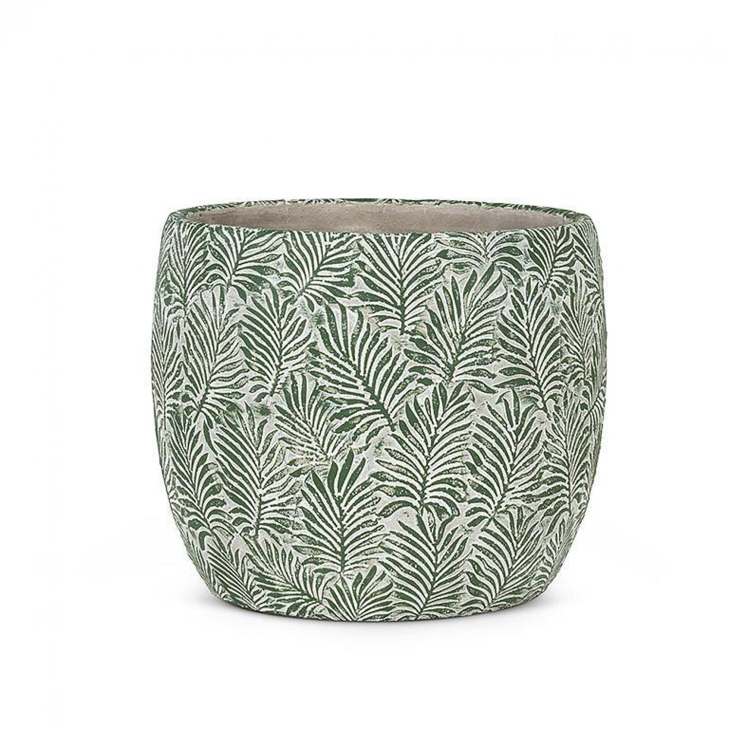 Set of 12 Leaf Pattern Planter