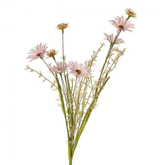 Pink Wildflower Spray Stem Artificial Flower