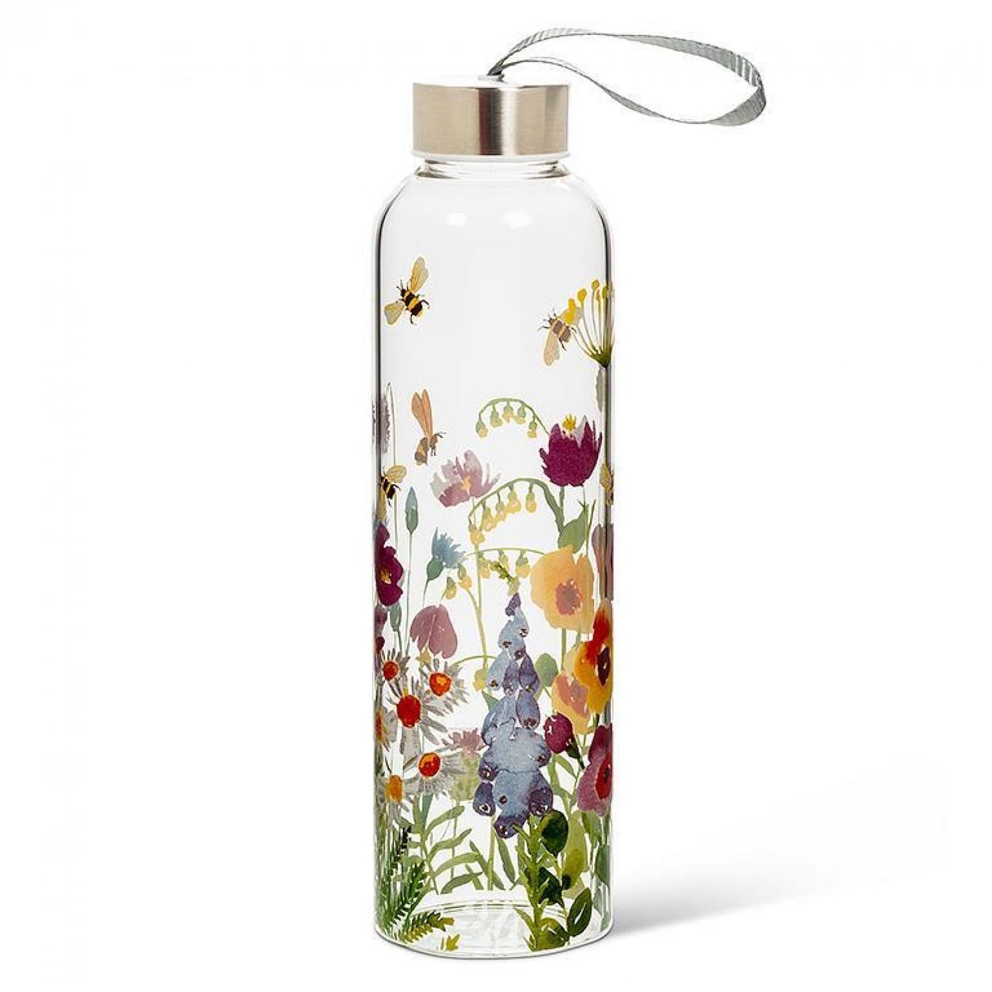 Bee Garden With Cap And Strap Water Bottle