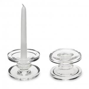 Clear Reversible Pillar/Taper Candle Holder