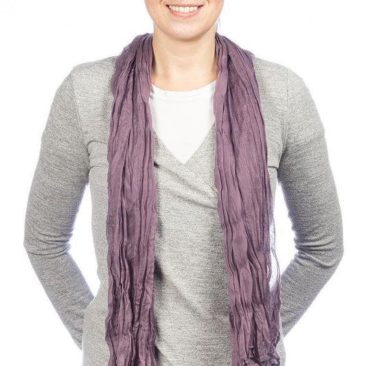 Lavender Classic Lightweight Scarf