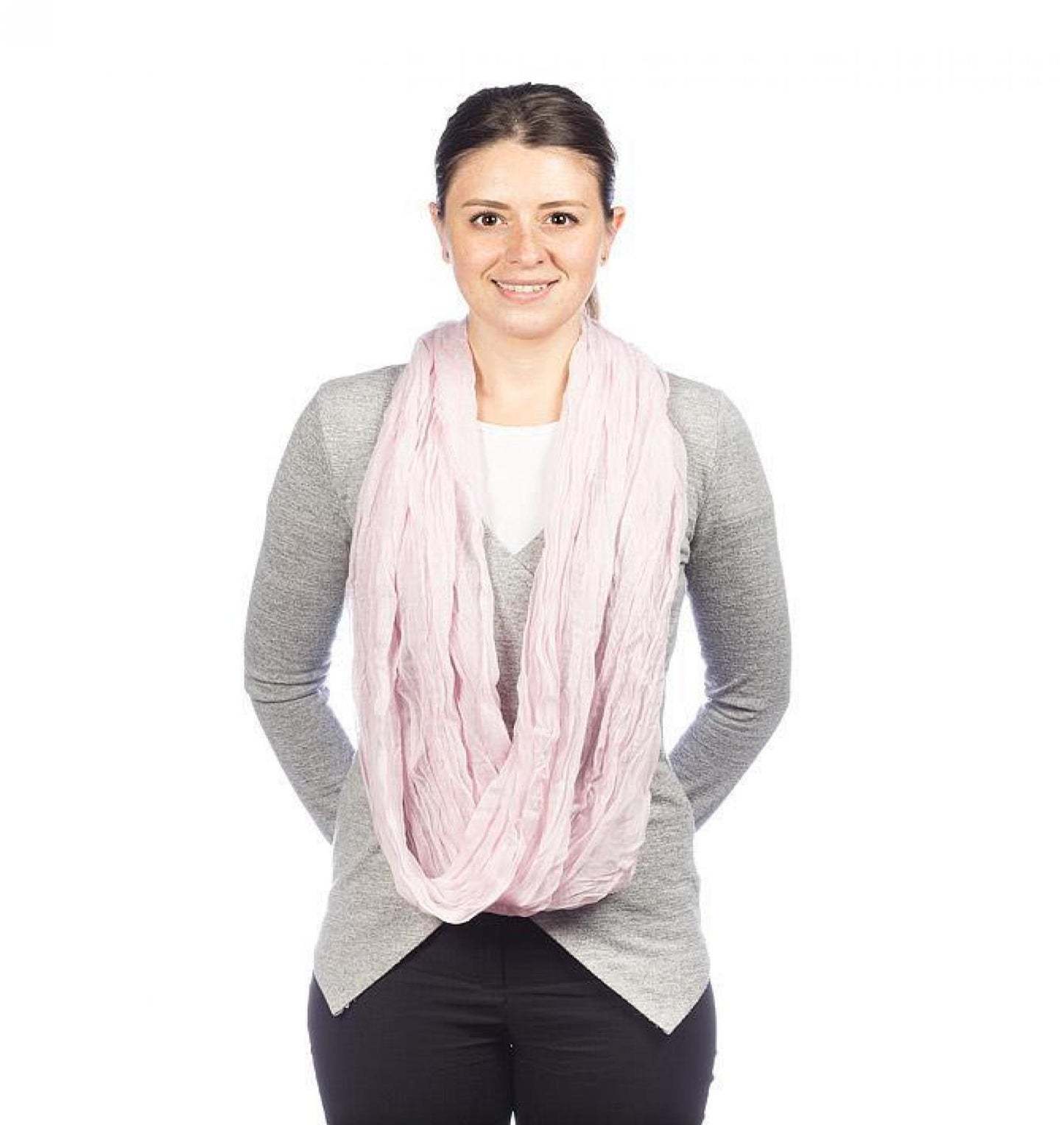 Pink Classic Lightweight Scarf