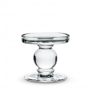 Clear Reversible Candle Holder