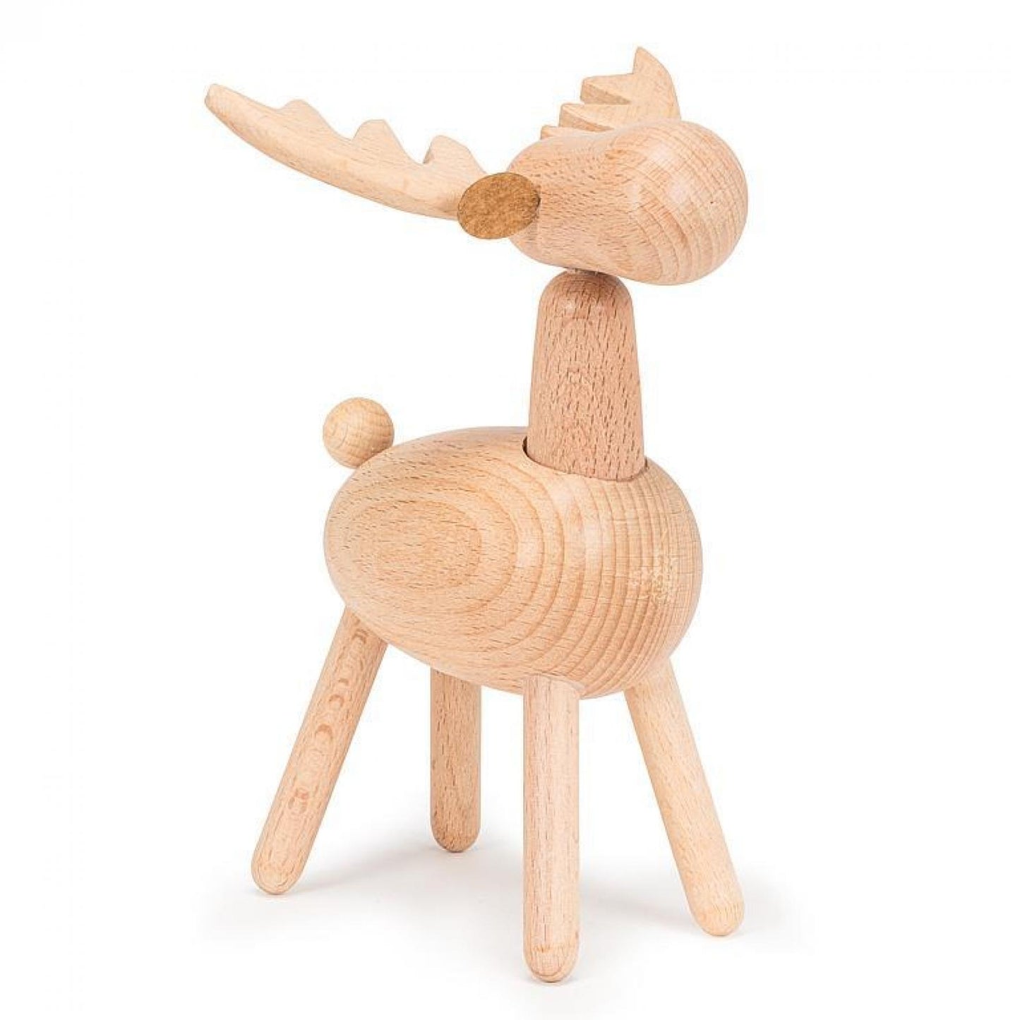 Beechwood Moose Figurine