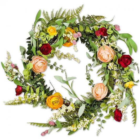 Meadow Flowers Wreath