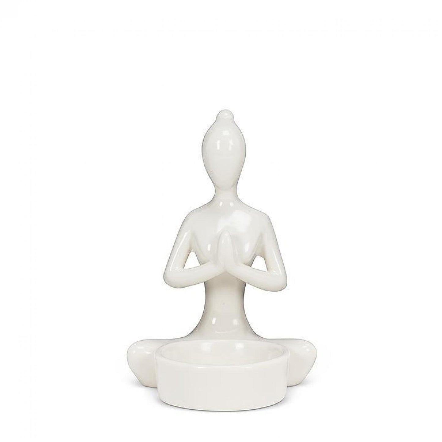 Yoga Hands Up Tealite Candle Holder