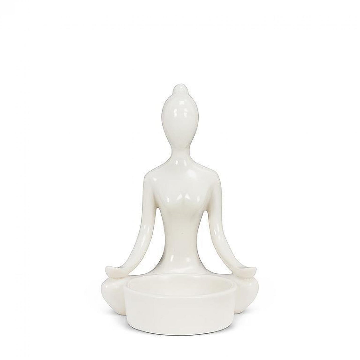 Yoga Hands Down Tealite Candle Holder