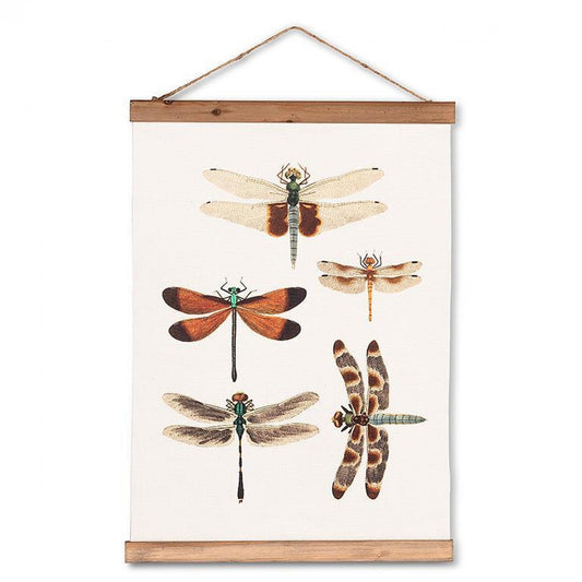 Dragonflies Scroll Wall Decor