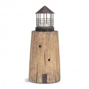 Lighthouse With Tealight Candleholder Top Figurine