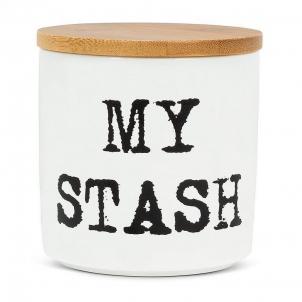 "My Stash" Lidded Canister