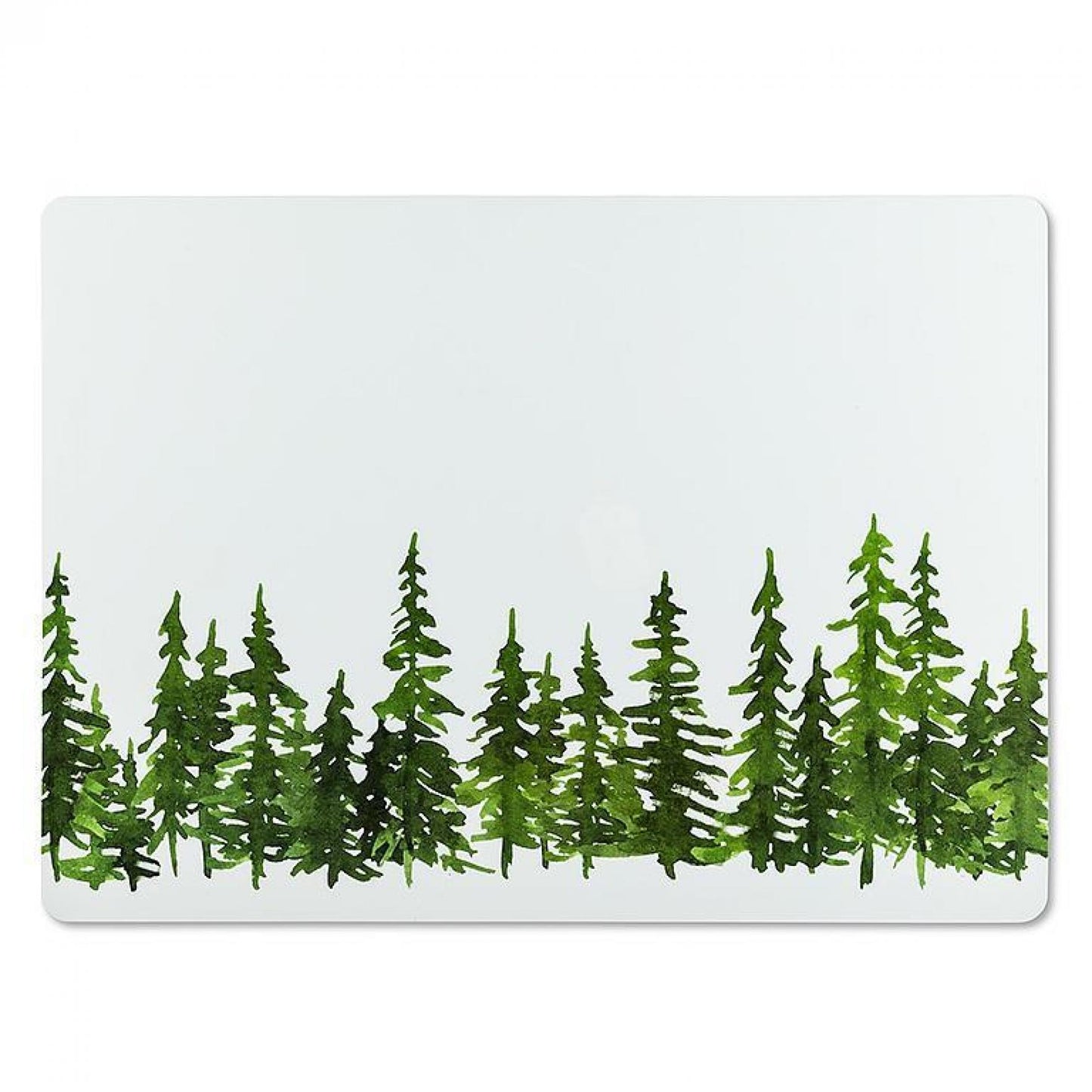 Set of 12 Evergreen Forest Placemats