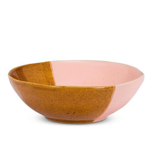 Pink And Brown Bowl