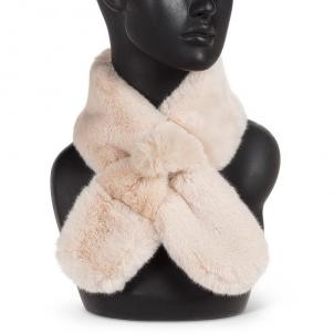 Champagne Pull Thru With Pompom Scarf