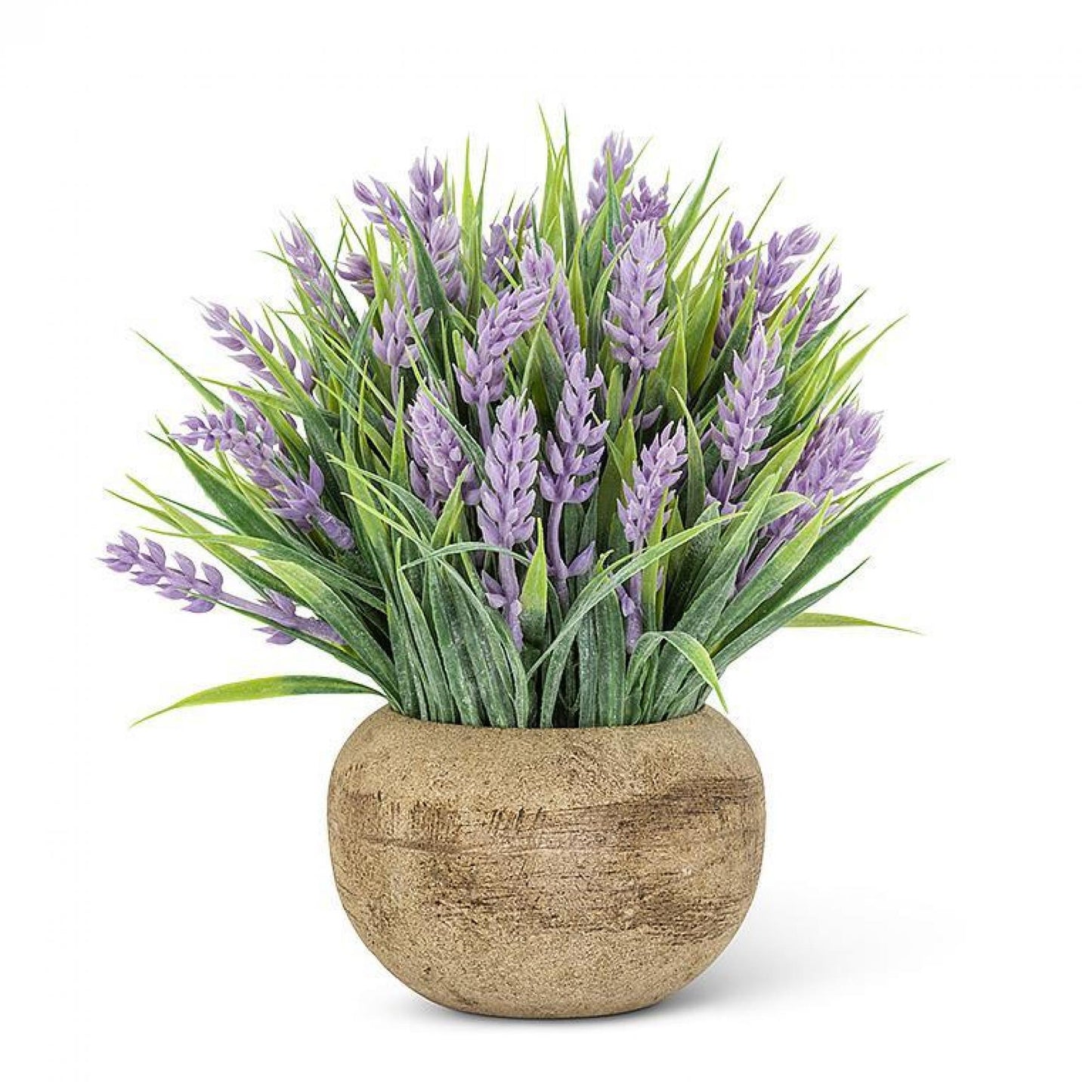 Lavender Flowering Plant In A Pot Artificial Flower