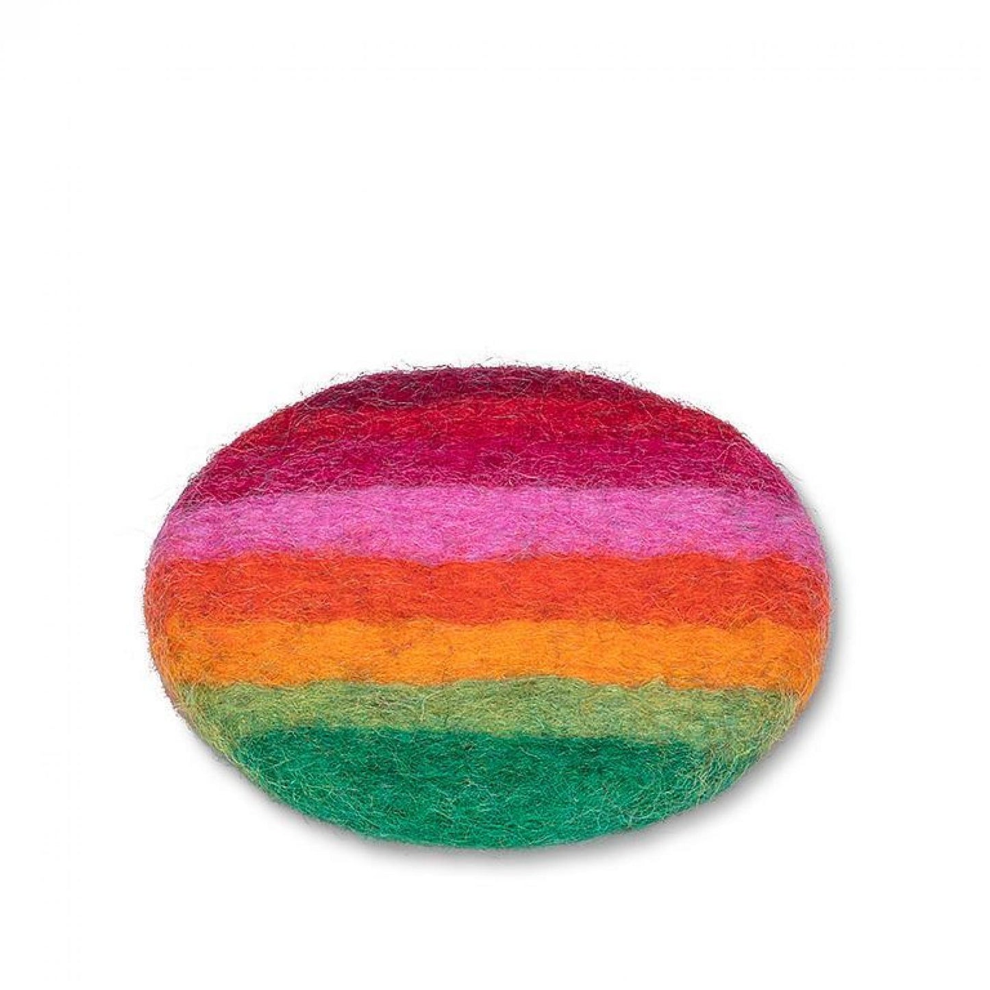 Striped Felt Coasters