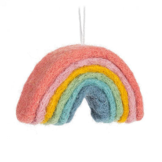 Pastel Rainbow Ornament