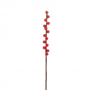 Fabric Pompom Bud Stem Faux Plants And Trees