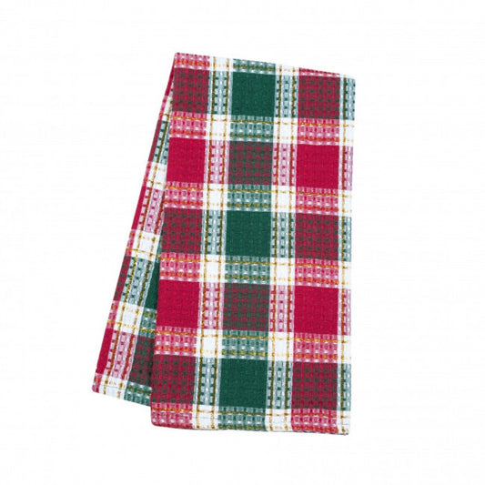 Santa Clara Check Pattern Tea Towel