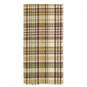 Rosemary Check Pattern Tea Towel