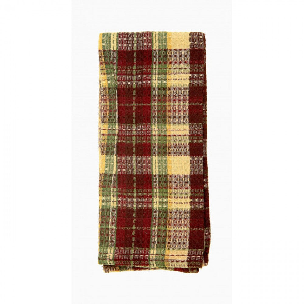 Alaska Check Pattern Tea Towel