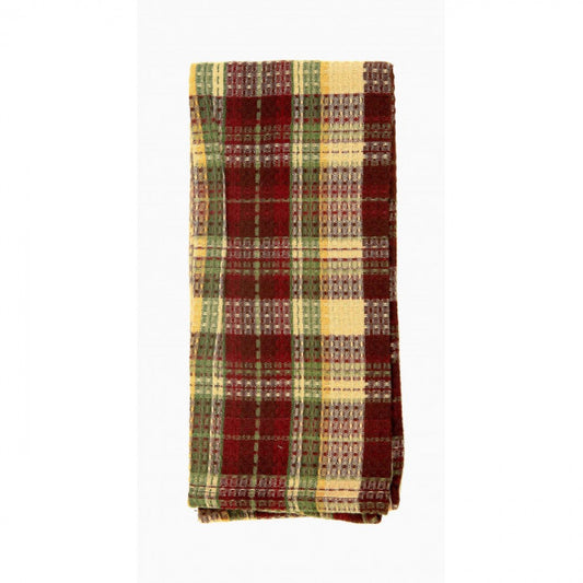 Alaska Check Pattern Tea Towel