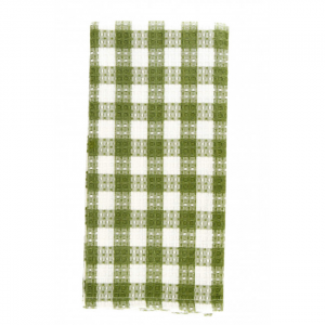 Toro Green Check Pattern Tea Towel