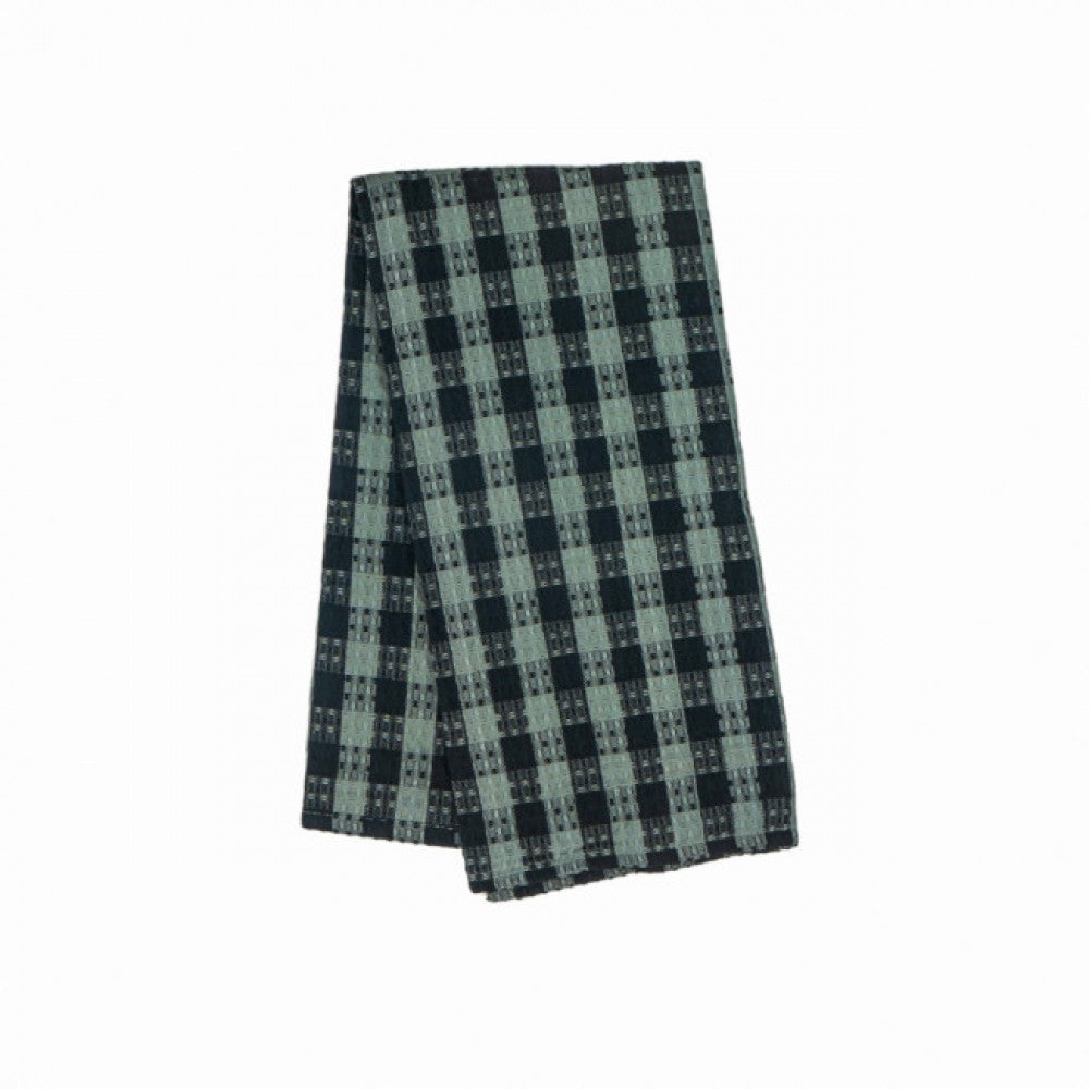 Buffalo Grey Plaid Waffle Weave Tea Towel