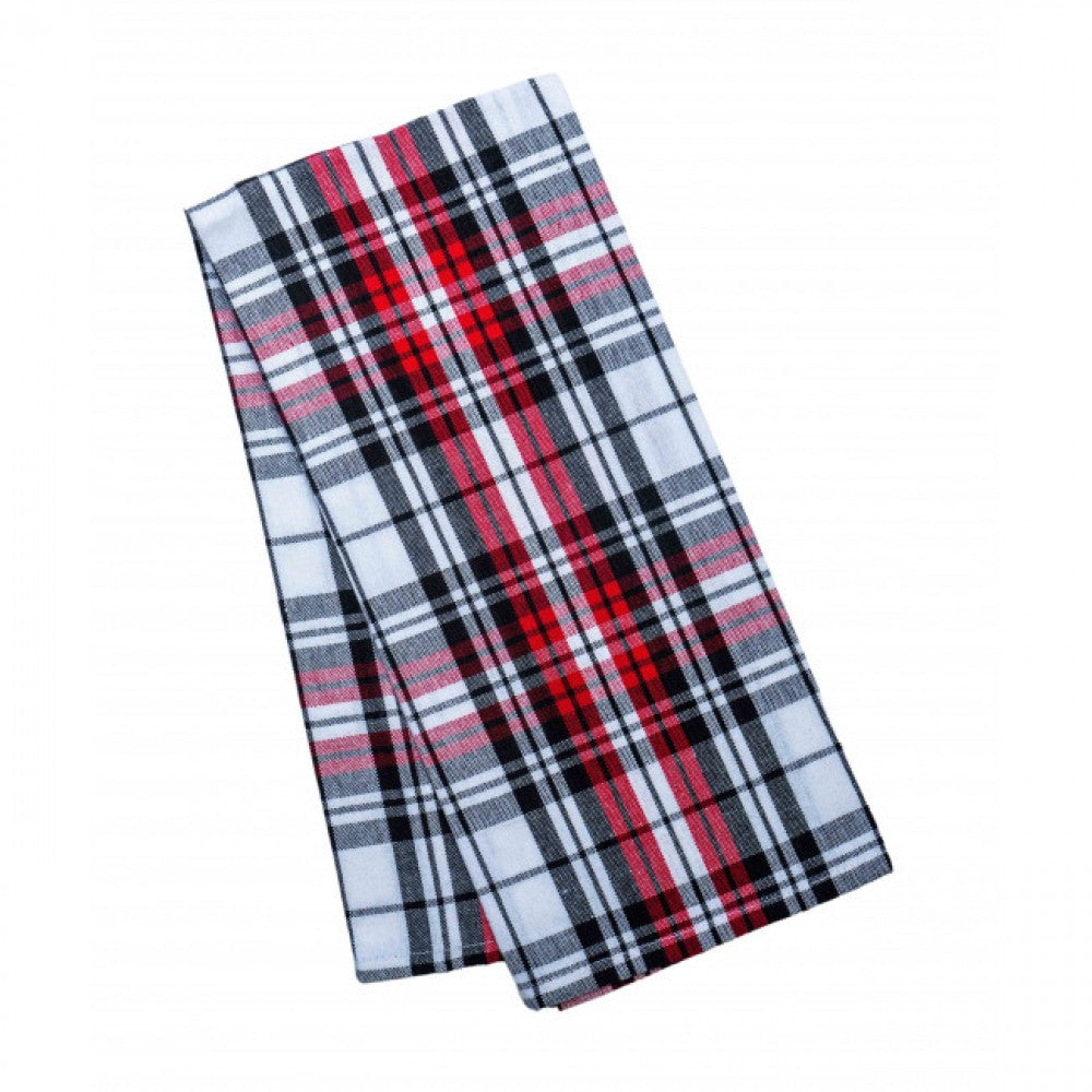 Scottish Plaid Pattern Tea Towel