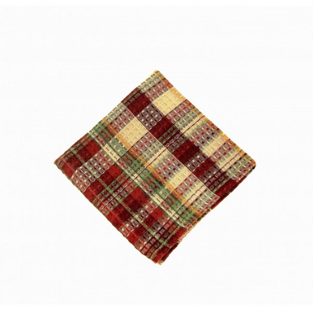 Alaska Checks- Honey Comb Weave Dishcloth