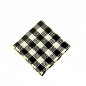 Toro Black Check - Honey Comb Weave Dishcloth