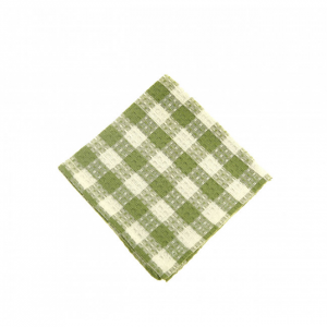 Toro Green Check - Honey Comb Weave Dishcloth